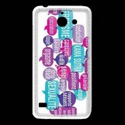 Coque Huawei Y550 Nuage de mots sexy