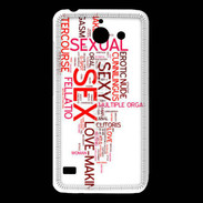 Coque Huawei Y550 Nuage de mots sexy 2