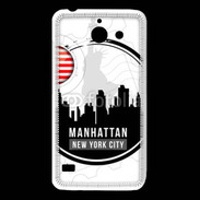 Coque Huawei Y550 Logo Manhattan