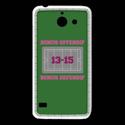 Coque Huawei Y550 Bonus Offensif-Défensif Vert