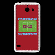 Coque Huawei Y550 Bonus Offensif-Défensif Rouge