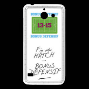 Coque Huawei Y550 Fin de match Bonus offensif-défensif Blanc