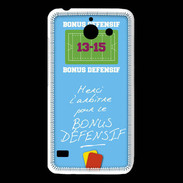 Coque Huawei Y550 Merci l'arbitre Bonus offensif-défensif Bleu
