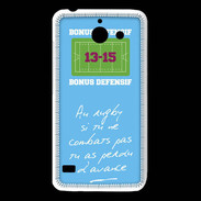 Coque Huawei Y550 Le combat Bonus offensif-défensif Bleu