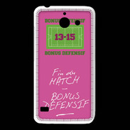 Coque Huawei Y550 Fin de match Bonus offensif-défensif Rose