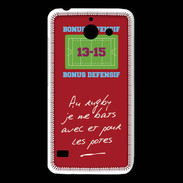 Coque Huawei Y550 Les potes Bonus offensif-défensif Rouge