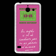 Coque Huawei Y550 Le combat Bonus offensif-défensif Rose