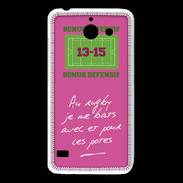 Coque Huawei Y550 Les potes Bonus offensif-défensif Rose