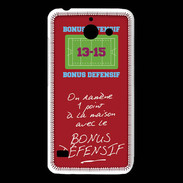 Coque Huawei Y550 1 point bonus offensif-défensif Rouge