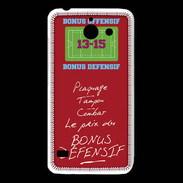 Coque Huawei Y550 Plaquage Bonus offensif-défensif Rouge