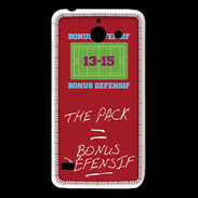 Coque Huawei Y550 The pack Bonus offensif-défensif Rouge