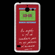 Coque Huawei Y550 Le combat Bonus offensif-défensif Rouge