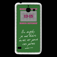 Coque Huawei Y550 Les potes Bonus offensif-défensif Vert