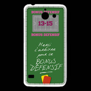 Coque Huawei Y550 Merci l'arbitre Bonus offensif-défensif Vert