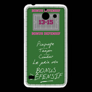 Coque Huawei Y550 Plaquage Bonus offensif-défensif Vert