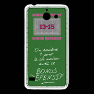 Coque Huawei Y550 1 point bonus offensif-défensif Vert