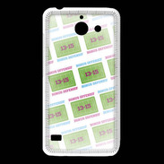 Coque Huawei Y550 Dégradé Bonus Offensif-défensif Blanc