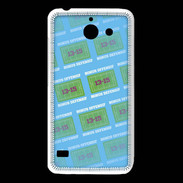 Coque Huawei Y550 Dégradé Bonus Offensif-défensif Bleu