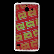 Coque Huawei Y550 Dégradé Bonus Offensif-défensif Rouge