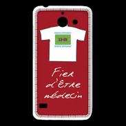 Coque Huawei Y550 Médecin Bonus offensif-défensif Rouge