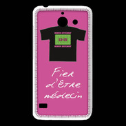 Coque Huawei Y550 Médecin Bonus offensif-défensif rose 2