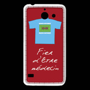 Coque Huawei Y550 Médecin Bonus offensif-défensif Rouge 2