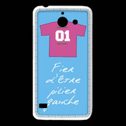 Coque Huawei Y550 Pilier gauche Bonus offensif-défensif Bleu