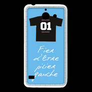 Coque Huawei Y550 Pilier gauche Bonus offensif-défensif Bleu 2