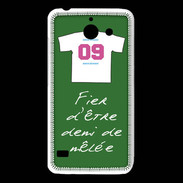 Coque Huawei Y550 Demi de mêlée Bonus offensif-défensif Vert