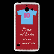 Coque Huawei Y550 Demi d'ouverture Bonus offensif-défensif Rouge 2