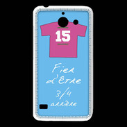 Coque Huawei Y550 3/4 arrière Bonus offensif-défensif Bleu
