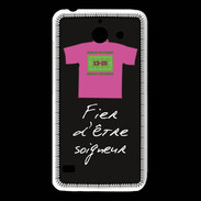 Coque Huawei Y550 Soigneur Bonus offensif-défensif Noir