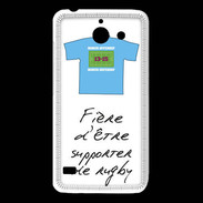 Coque Huawei Y550 Supporters Bonus offensif-défensif Blanc 2