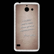 Coque Huawei Y550 Les Folies Rouge Citation Oscar Wilde