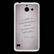 Coque Huawei Y550 Public génie Rose Citation Oscar Wilde