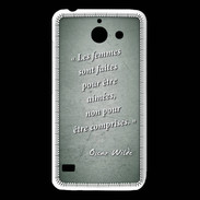 Coque Huawei Y550 Femmes comprises Vert Citation Oscar Wilde