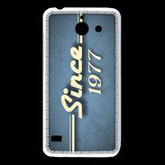 Coque Huawei Y550 Since 1977 Bleu