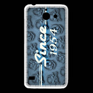 Coque Huawei Y550 Since crane bleu 1954
