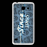 Coque Huawei Y550 Since crane bleu 1965