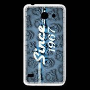 Coque Huawei Y550 Since crane bleu 1967