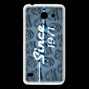 Coque Huawei Y550 Since crane bleu 1971
