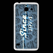 Coque Huawei Y550 Since crane bleu 1974