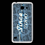 Coque Huawei Y550 Since crane bleu 2000