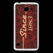 Coque Huawei Y550 Since crane rouge 1983