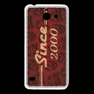 Coque Huawei Y550 Since crane rouge 2000