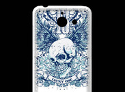 Coque Huawei Y550 Tête de mort Lucky One 13