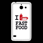 Coque Huawei Y550 I love Fast Food