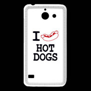 Coque Huawei Y550 I love Hot Dogs