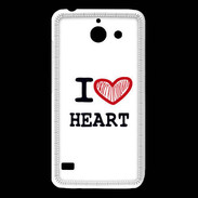 Coque Huawei Y550 I love Heart