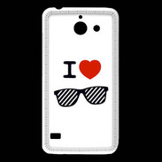 Coque Huawei Y550 I love Lunette Fun 3